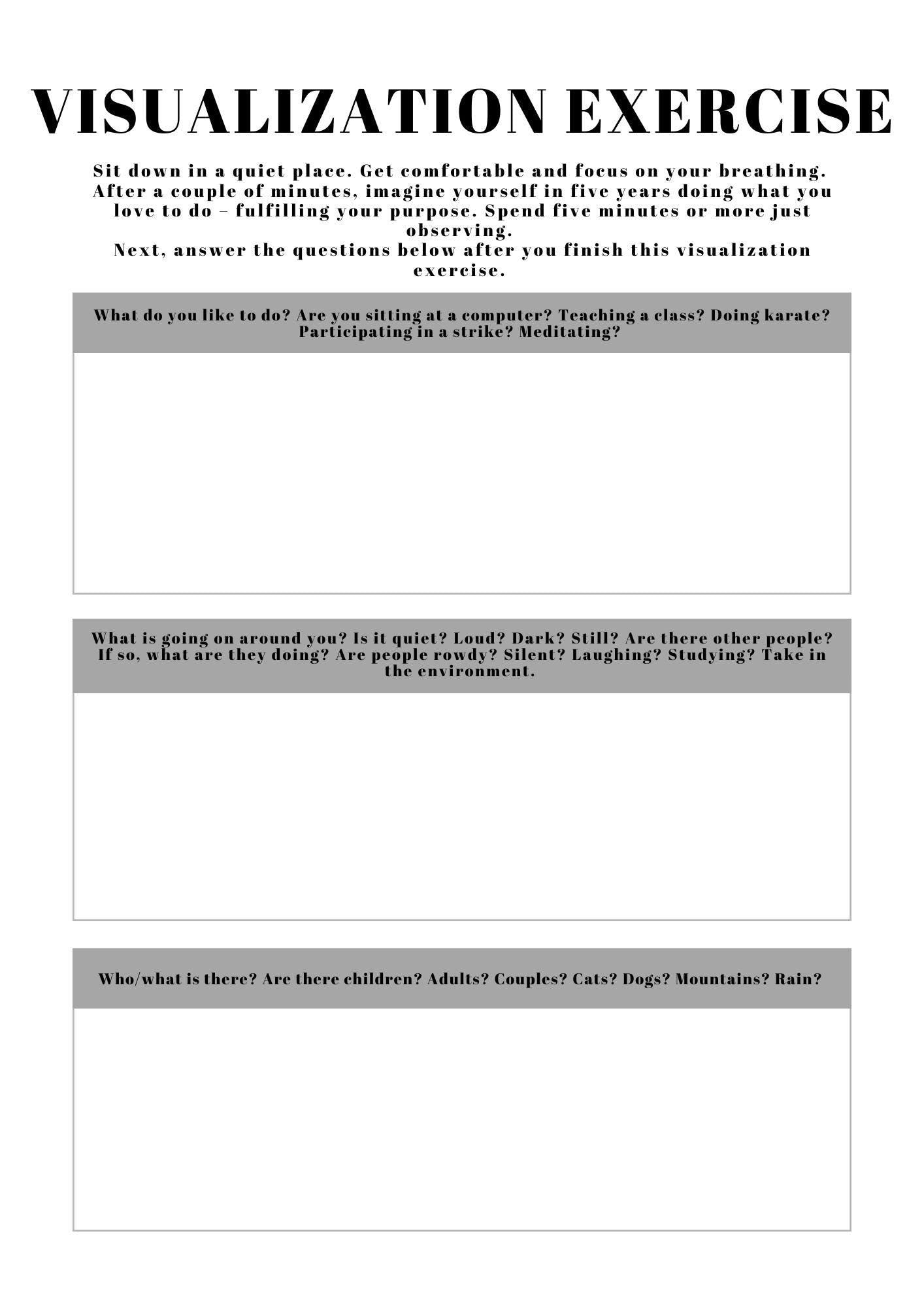 Passion & Purpose Guided Journal - Find Your True Passions and Align with Your Purpose for a Fulfilling Life - Printable PDF Planner