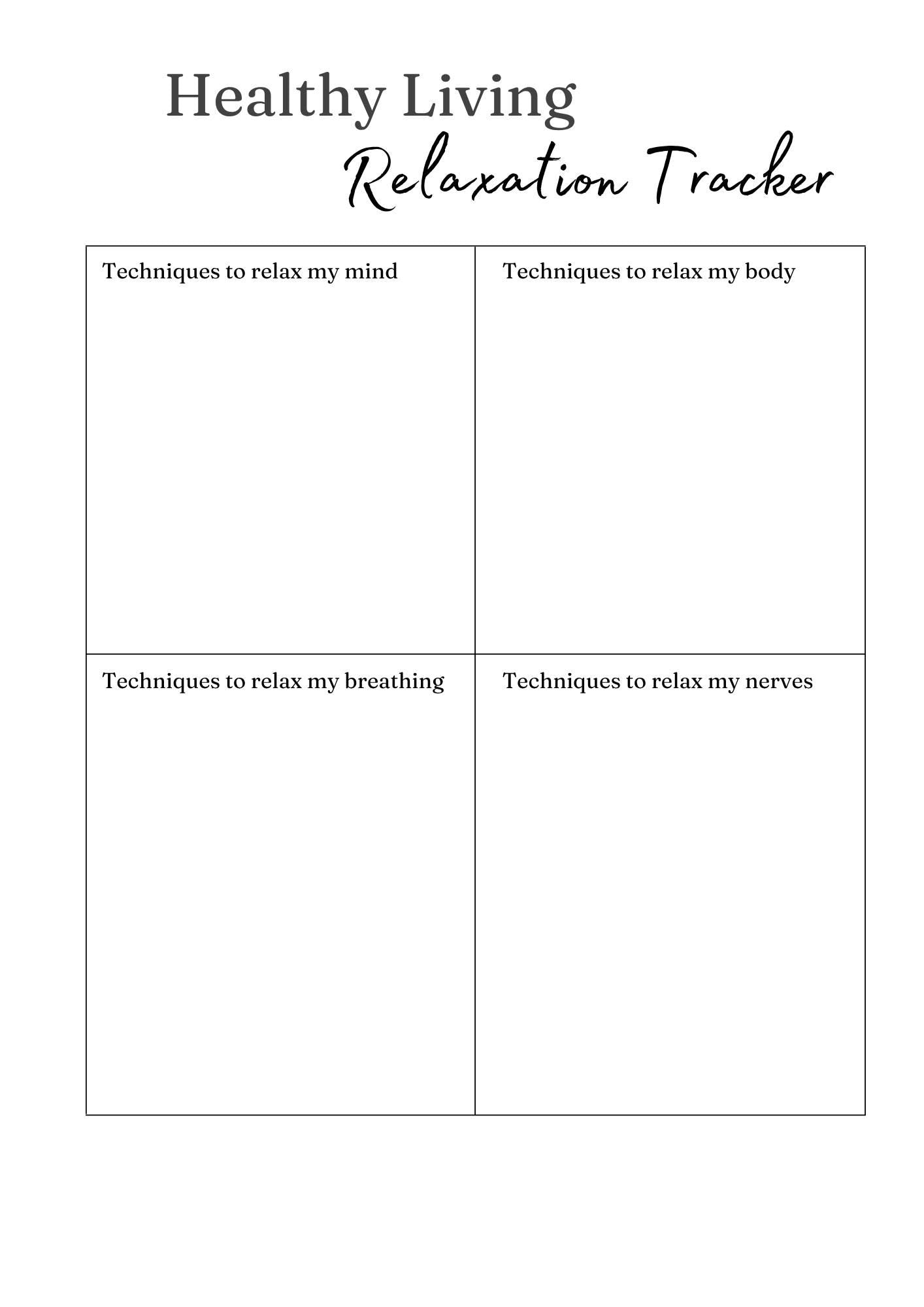 Transformational Healthy Living Planner | Wellness Journal with Meal & Fitness Tracker, Self-Care Organizer, Goal Setting | Printable