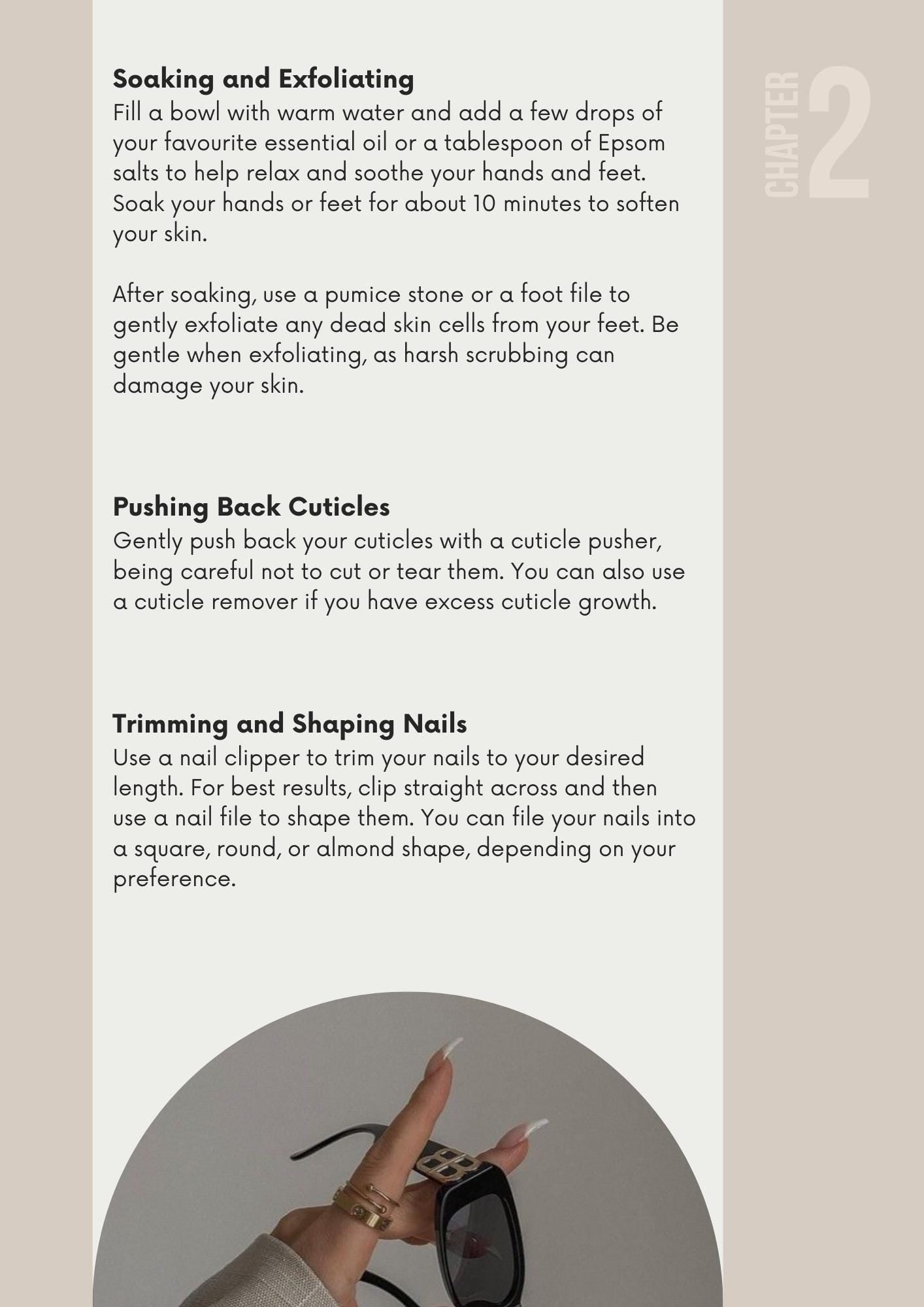 Transform your Nail Care Routine with our DIY Manicure and Pedicure Guide on Etsy: Master your nails at Home with Salon-Quality Results!