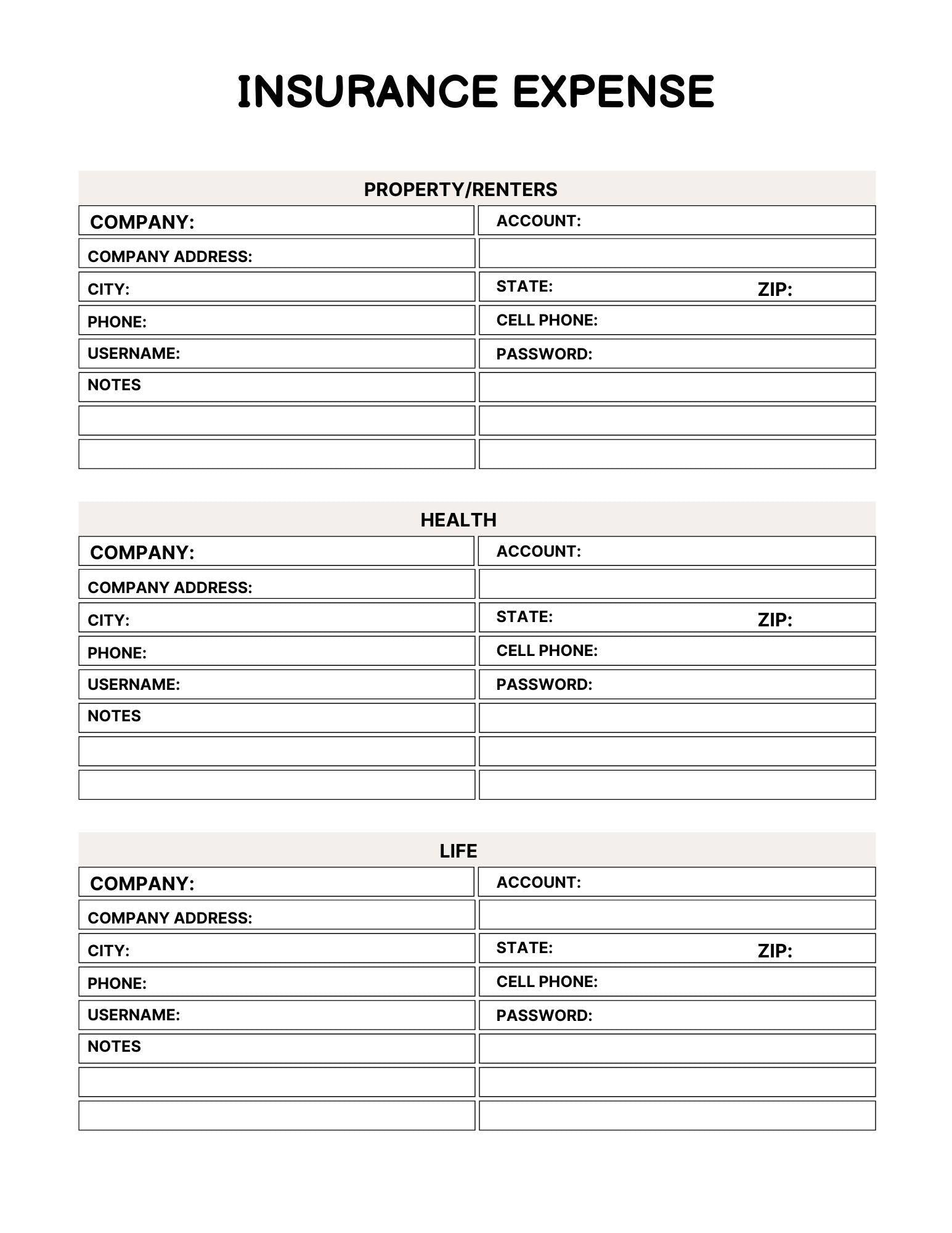 Home Maintenance Planner | Printable Organizer for Maintenance, Repairs & Projects - Instant Download