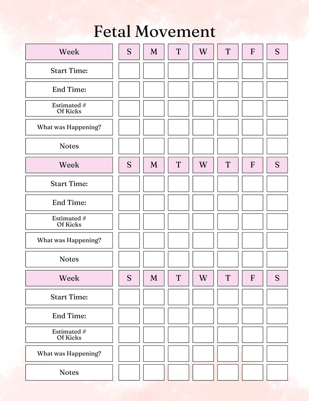 40 Weeks Pregnancy Journal | Expecting Mom's Diary | Baby Milestone Tracker | Pregnancy Memory Book