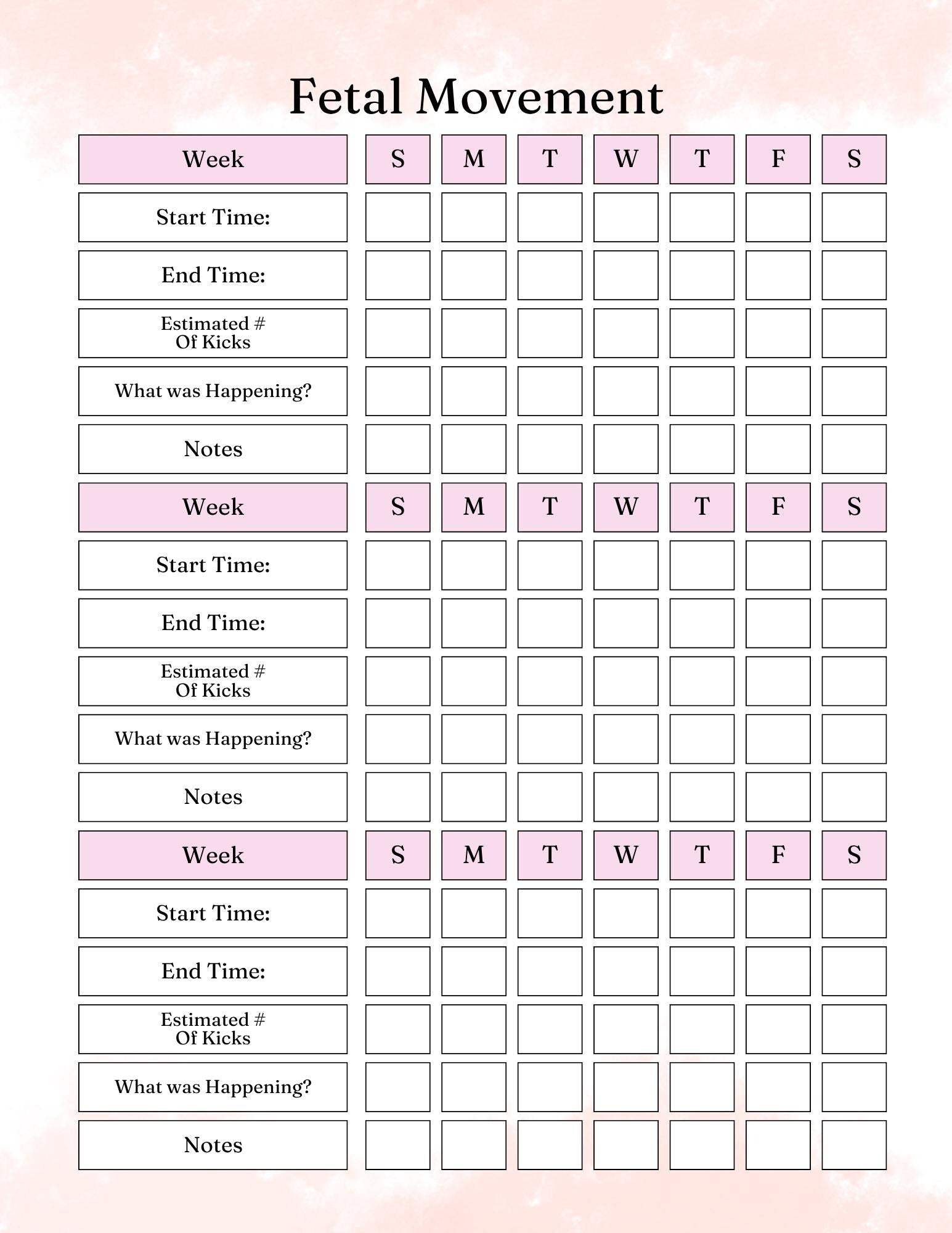 40 Weeks Pregnancy Journal | Expecting Mom's Diary | Baby Milestone Tracker | Pregnancy Memory Book