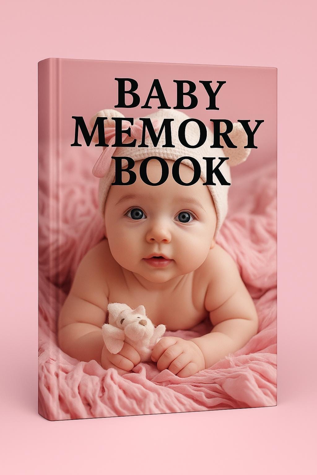 Customizable Baby Memory Book | Document First Year Milestones | Personalized Keepsake for Newborns | Baby Shower Gift