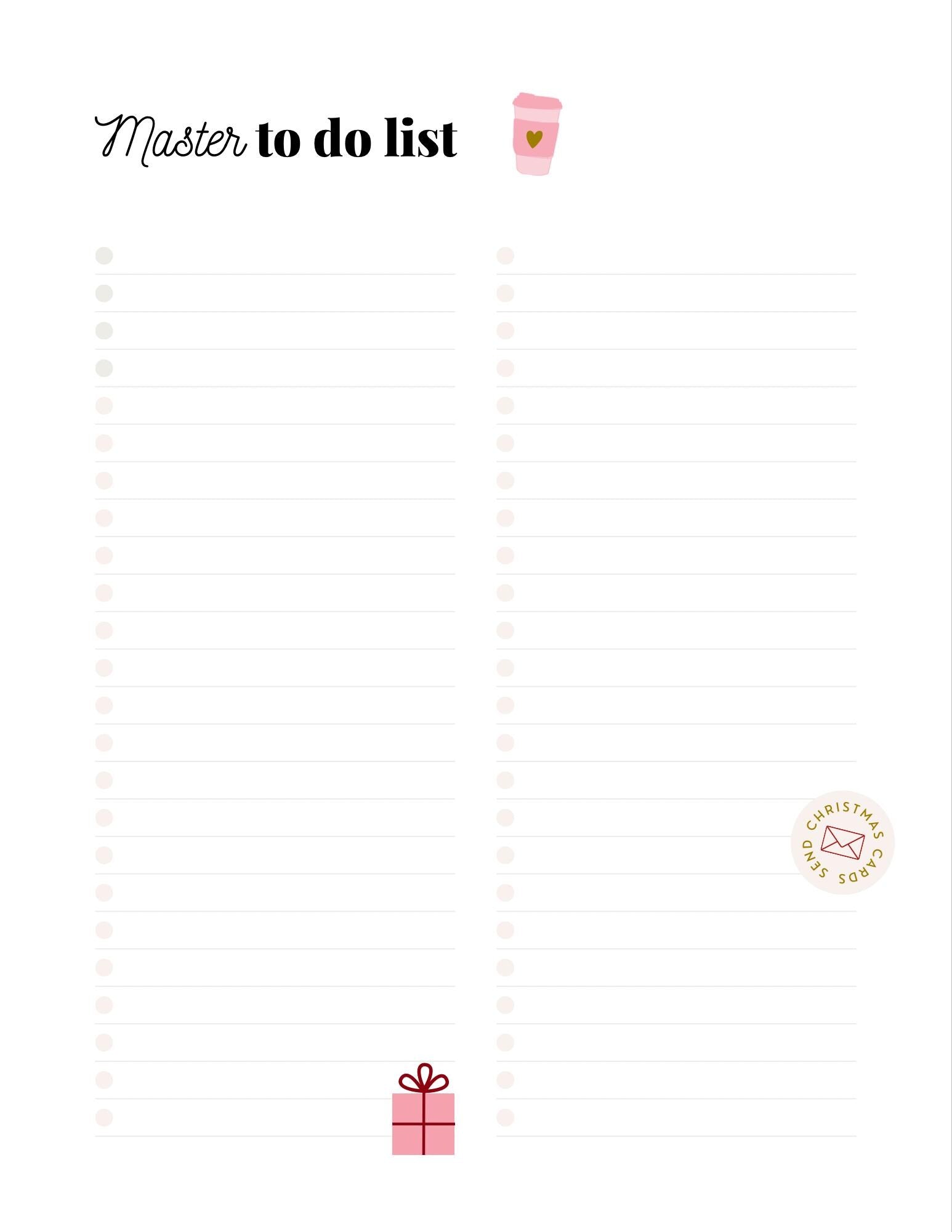 Christmas Organizer Planner | Festive Budget Tracker | Gift List | Printable PDF | Instant Download | Holiday Countdown | User-Friendly