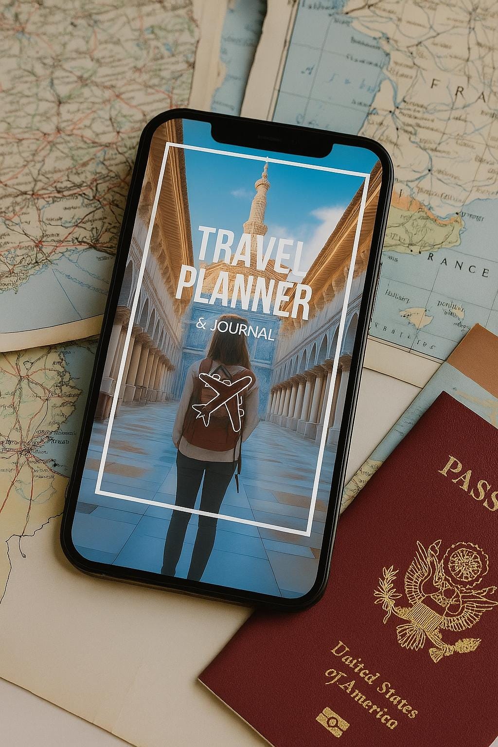 Customizable Travel Journal and Organizer for Explorers | Personalized Vacation Planner and Itinerary | Eco-Friendly Gift Idea
