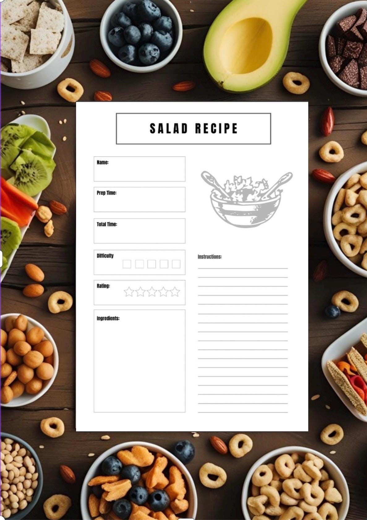 Recipe Cards Bundle
