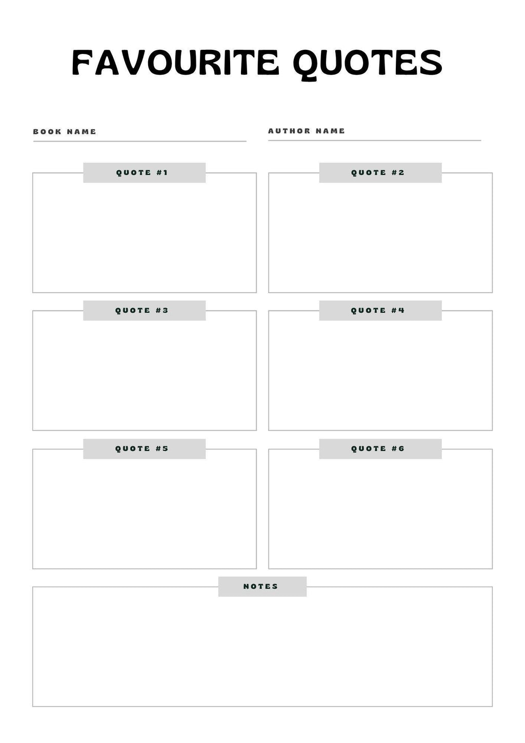 Organize Your Reading Journey | Beautifully Designed Reading Planner for Bookworms and Students | Printable PDF for Tracking Goals and