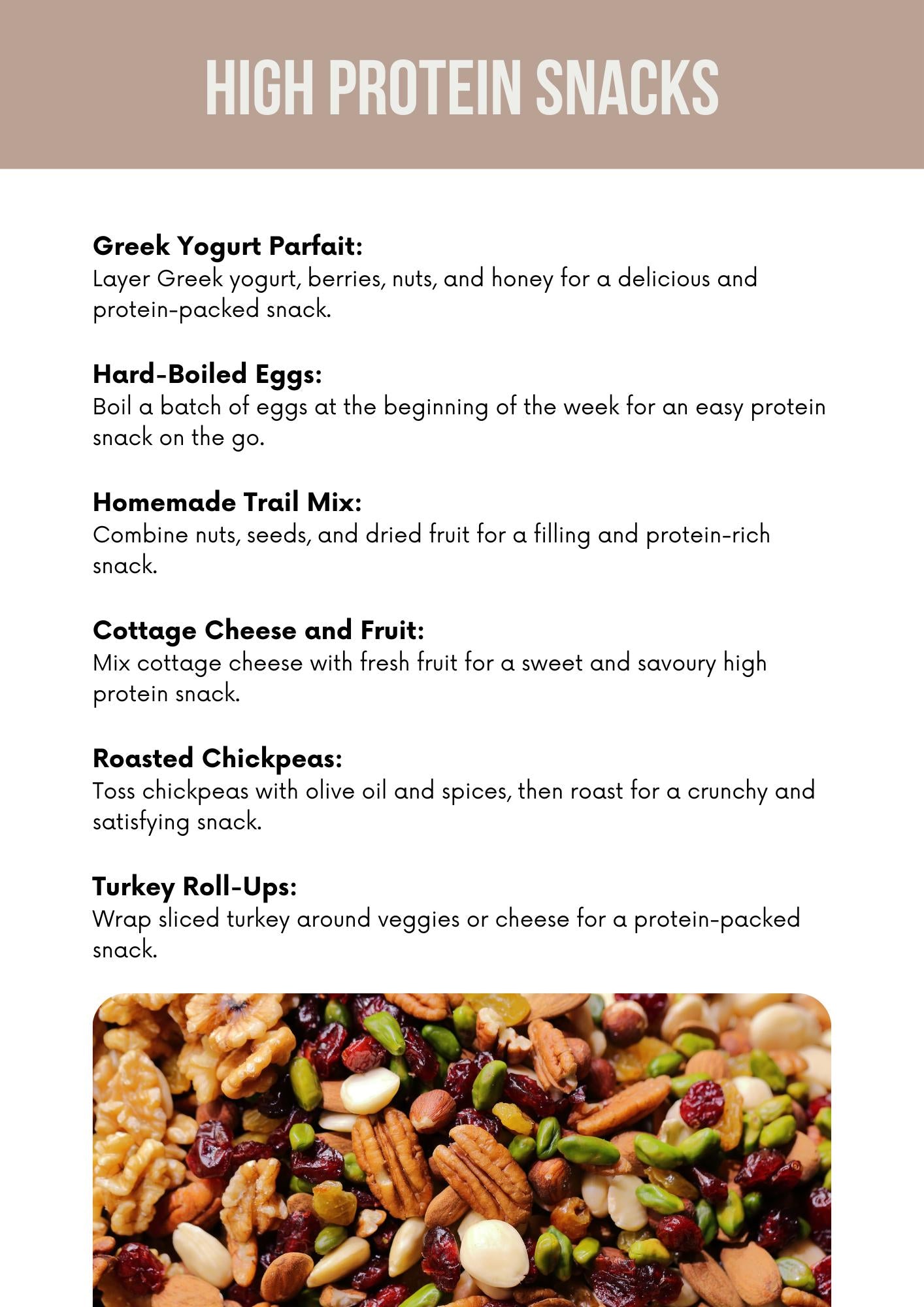 Protein-Packed Snack Ideas - Nutritious & Delicious Treats for Busy Lifestyles - Healthy On-the-Go Options for Post-Workout Fuel