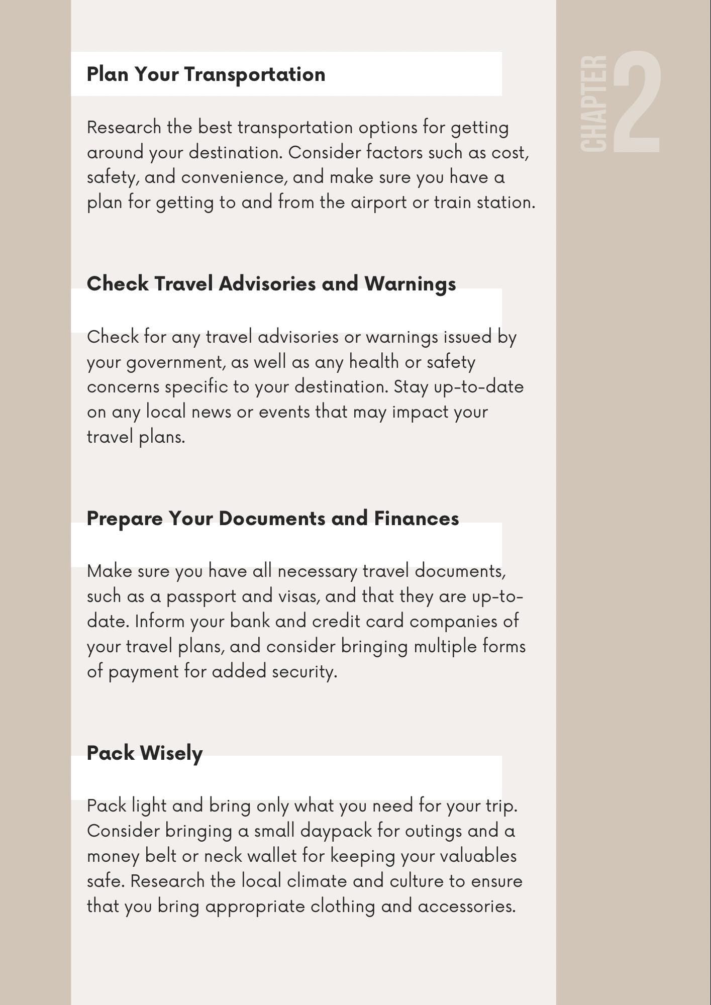 Solo Female Travel Guide | Empowering Women Travelers | Safety Tips & Destination Insights | Digital Download | Travel Advice - Resources