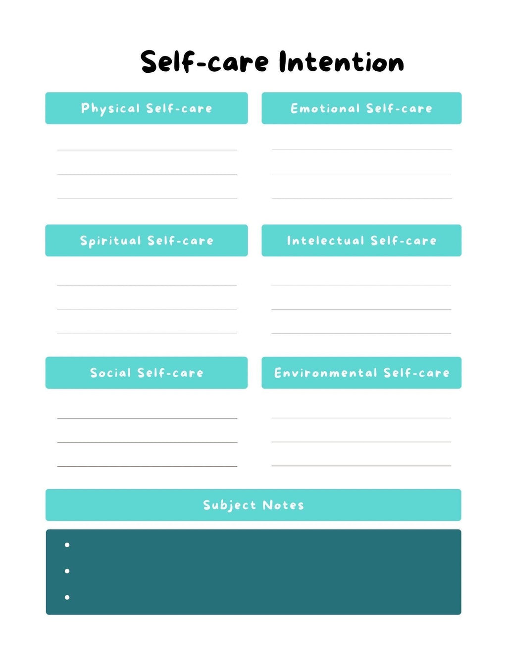 Sacred Self Care Journal for Reflection, Healing, and Growth - Wellness Planner with Affirmations, Mood Trackers, and Check-ins
