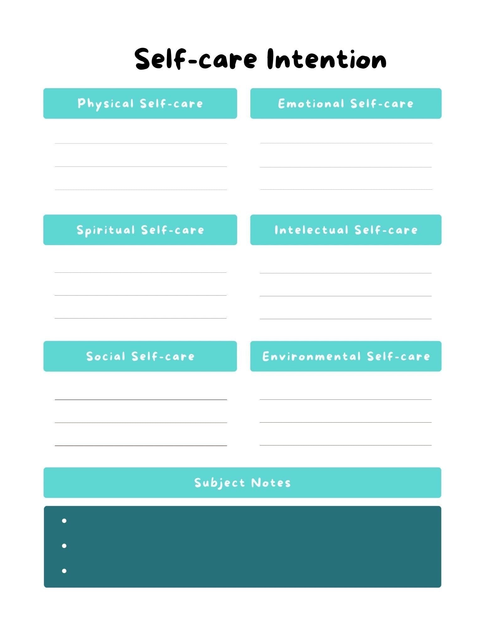 Sacred Self Care Journal for Reflection, Healing, and Growth - Wellness Planner with Affirmations, Mood Trackers, and Check-ins