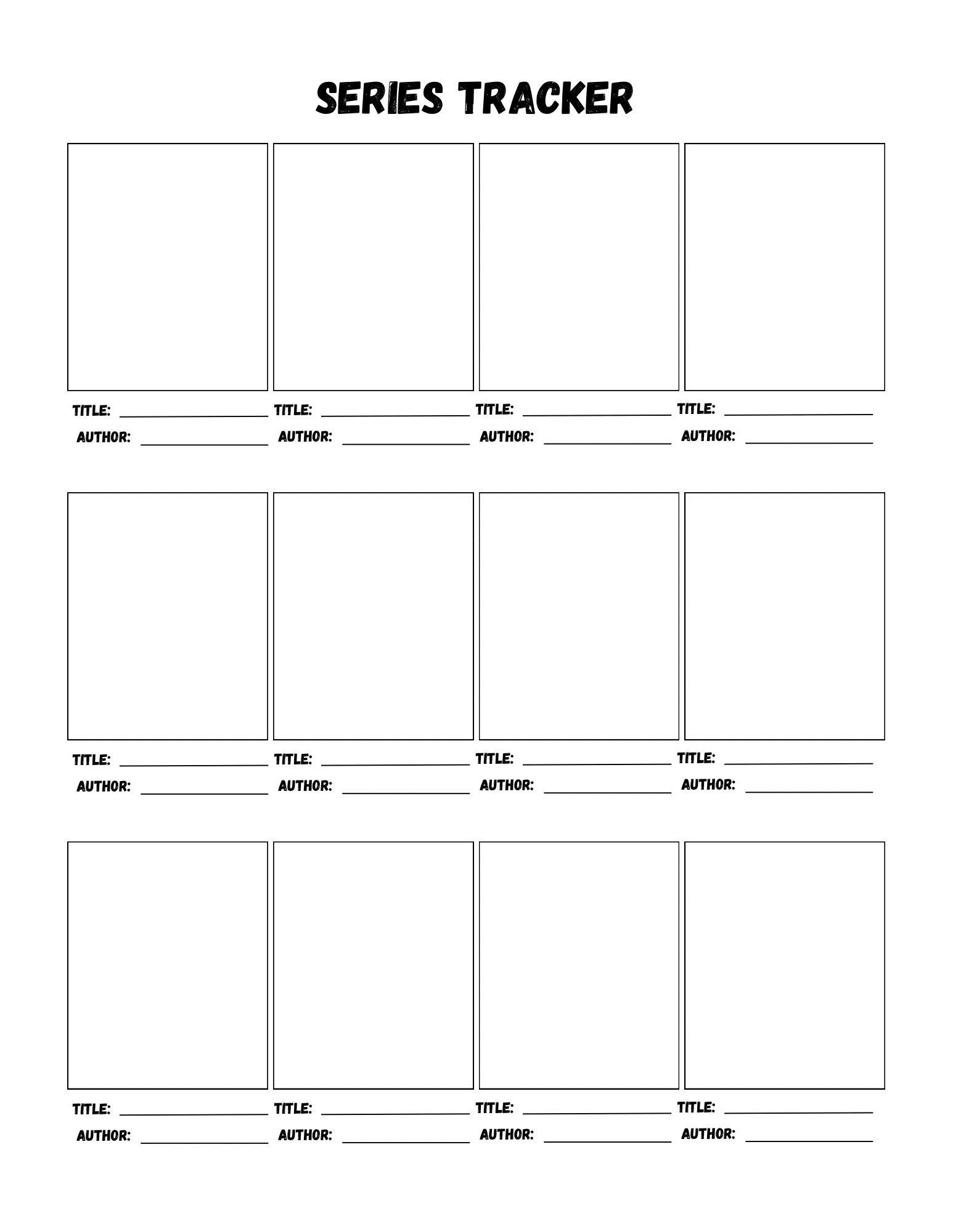 Digital Reading Journal and Book Tracker | Printable PDF for Avid Readers | Perfect Planner for Tracking Progress and Reviewing Favorite