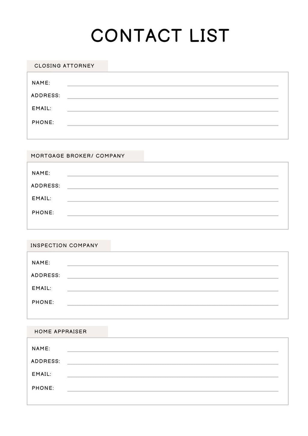 Ultimate Homebuyer's Guide | Dream Home Wishlist & Buyer Checklist
