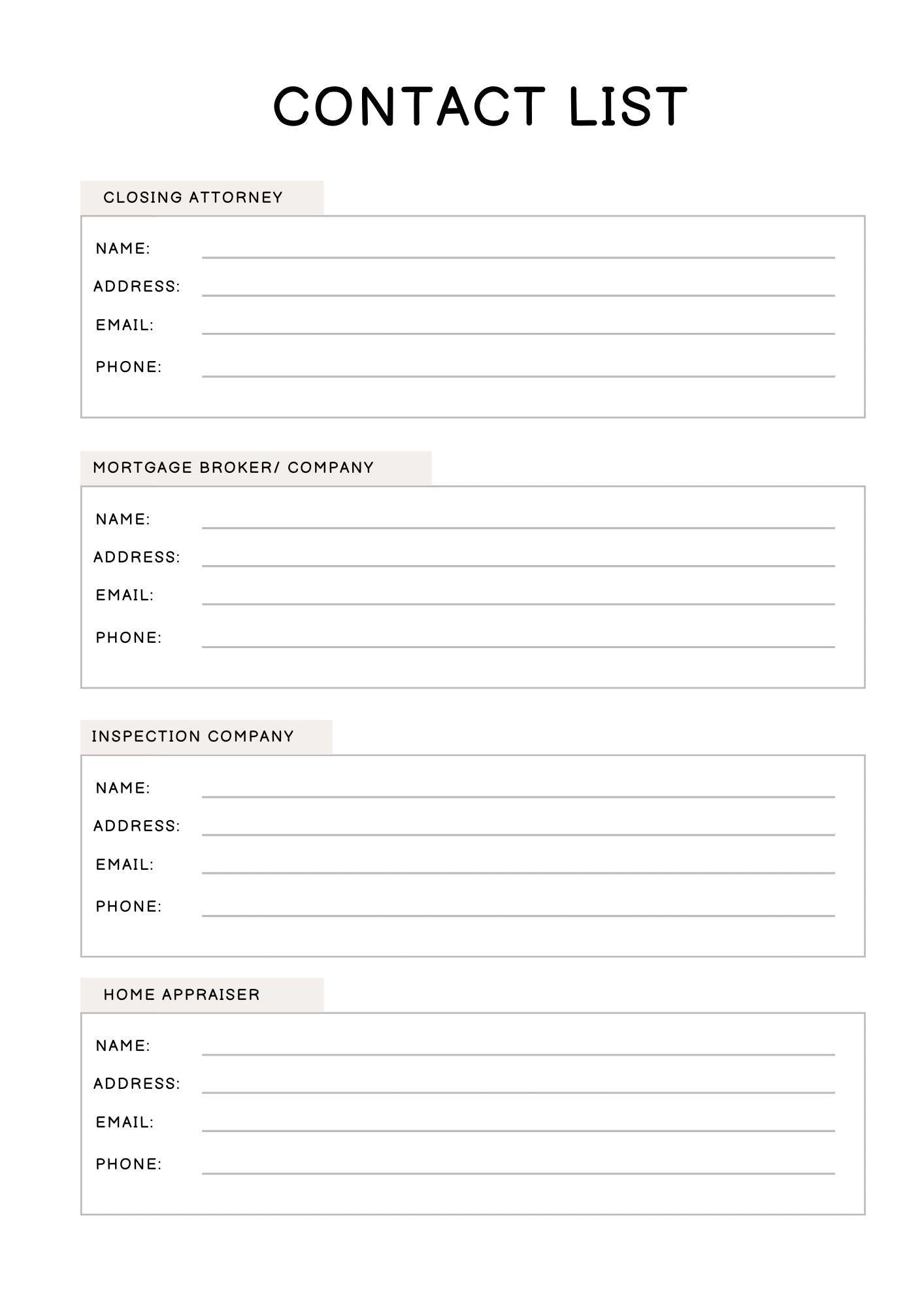 Ultimate Homebuyer's Guide | Dream Home Wishlist & Buyer Checklist