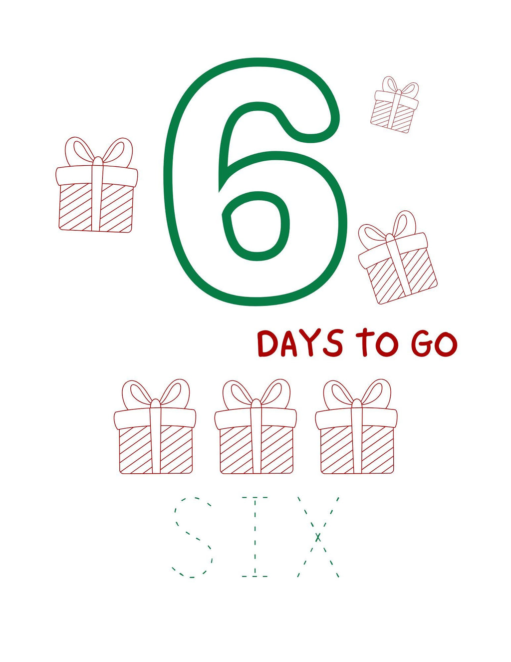 Christmas Countdown Activity Book | Printable Advent Calendar eBook for Kids & Families | Holiday Crafts, Games - Fun Activities - Instant