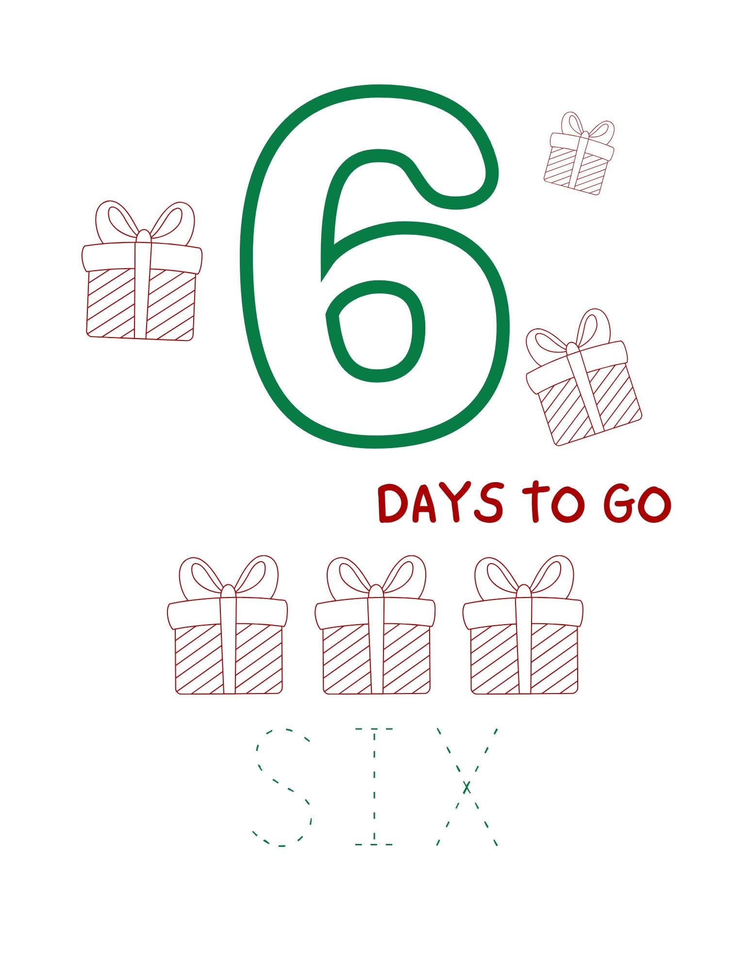 Christmas Countdown Activity Book | Printable Advent Calendar eBook for Kids & Families | Holiday Crafts, Games - Fun Activities - Instant