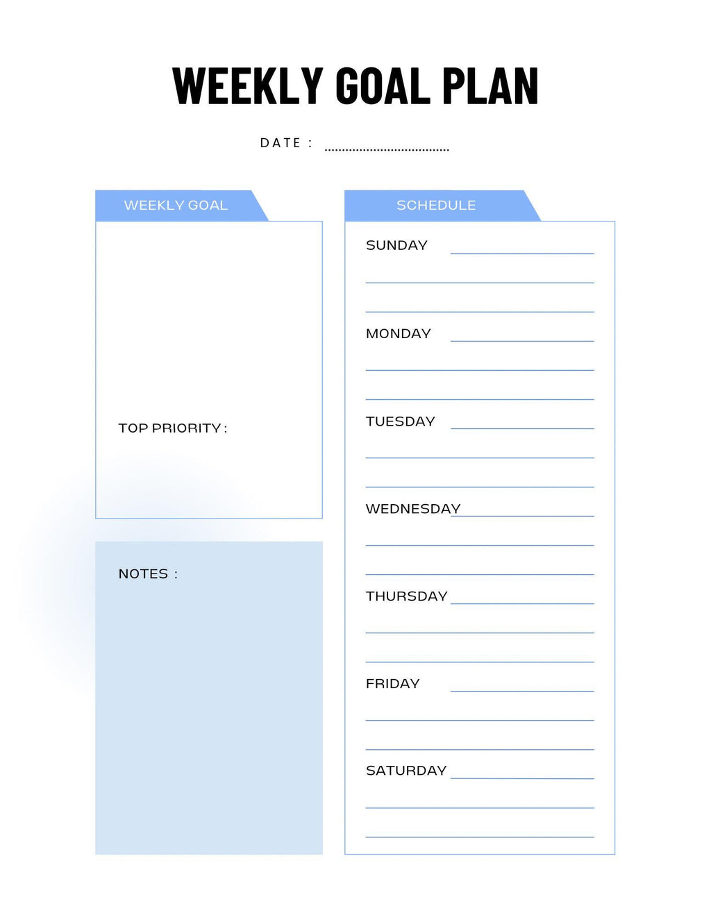 Ultimate Goal Planner Kit | SMART Goals, Vision Board, Action Plan | PDF Download - Goal Setting Workbook & Productivity Tracker - Digital
