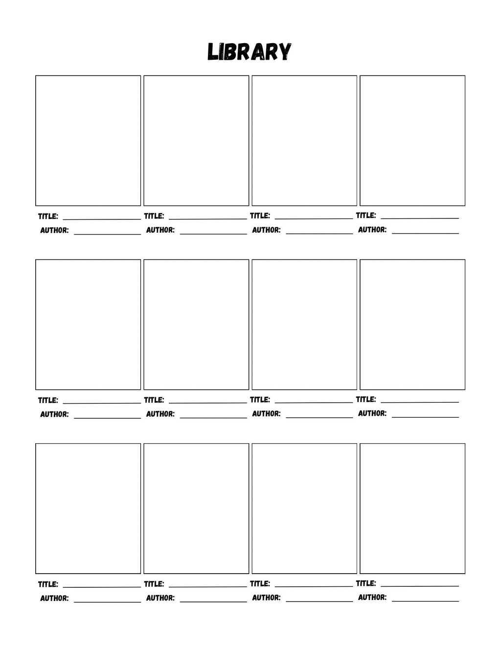 Digital Reading Journal and Book Tracker | Printable PDF for Avid Readers | Perfect Planner for Tracking Progress and Reviewing Favorite