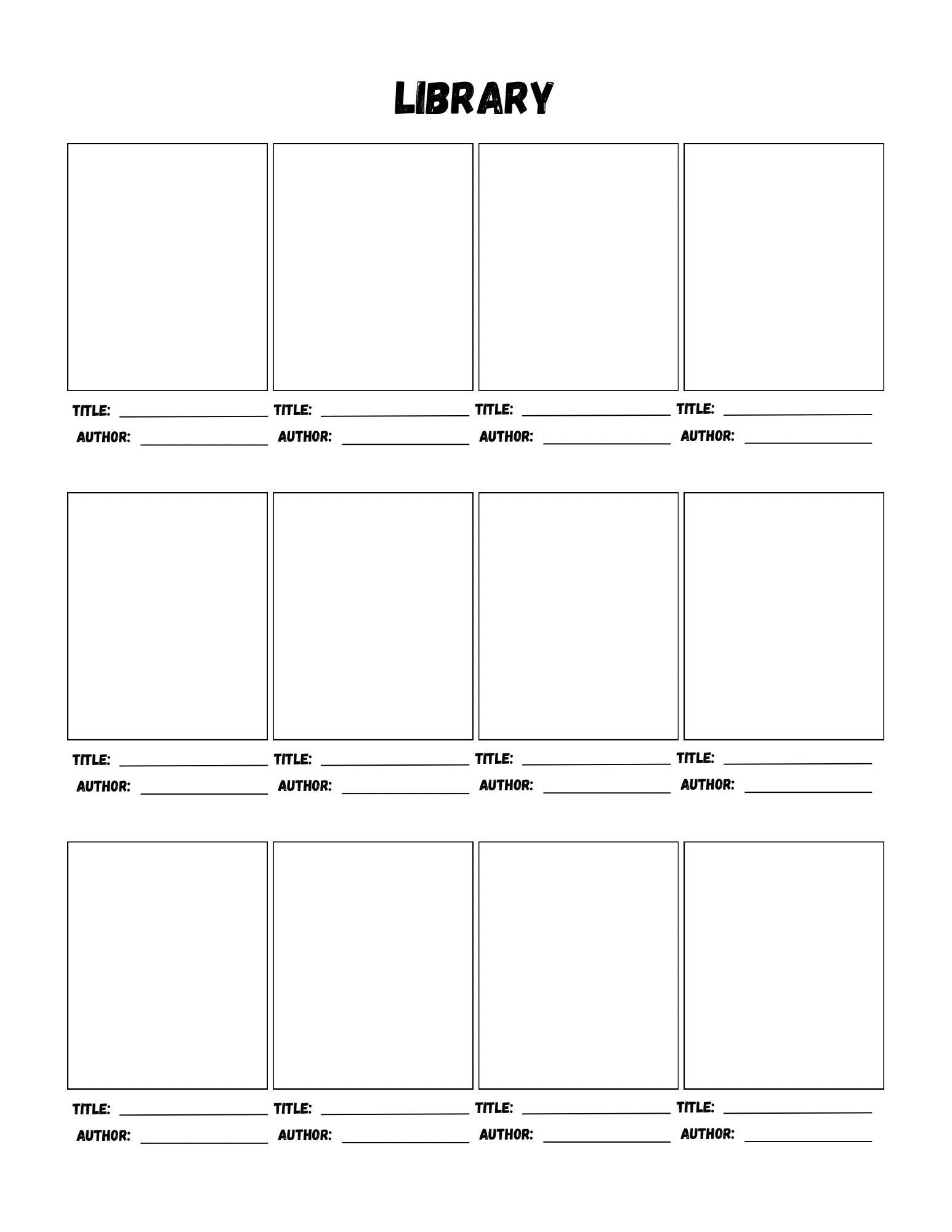 Digital Reading Journal and Book Tracker | Printable PDF for Avid Readers | Perfect Planner for Tracking Progress and Reviewing Favorite