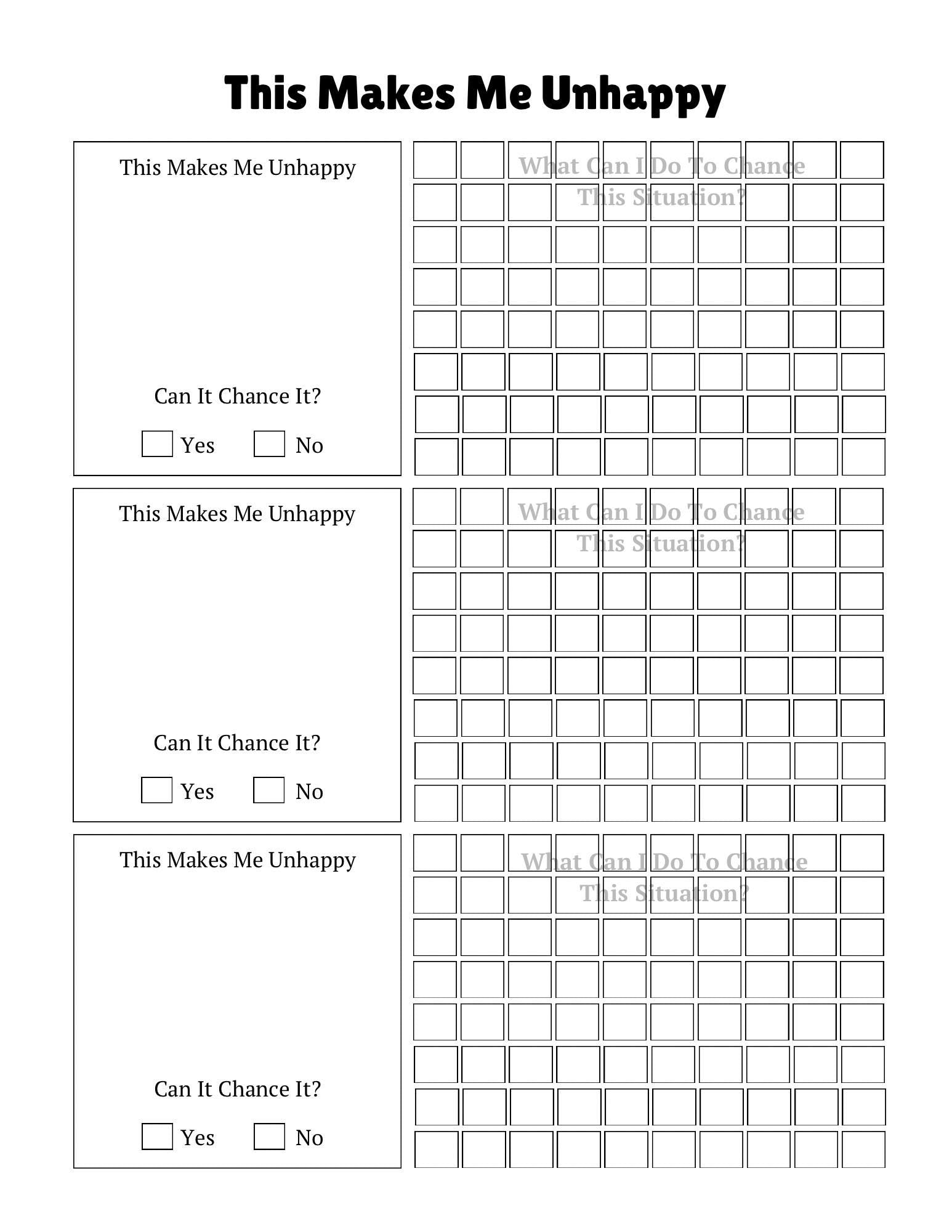 Daily Self Care Planner Mood Tracker | Wellness & Mindfulness Journal PDF for Mental Health | Printable Habit - Gratitude Tracker for