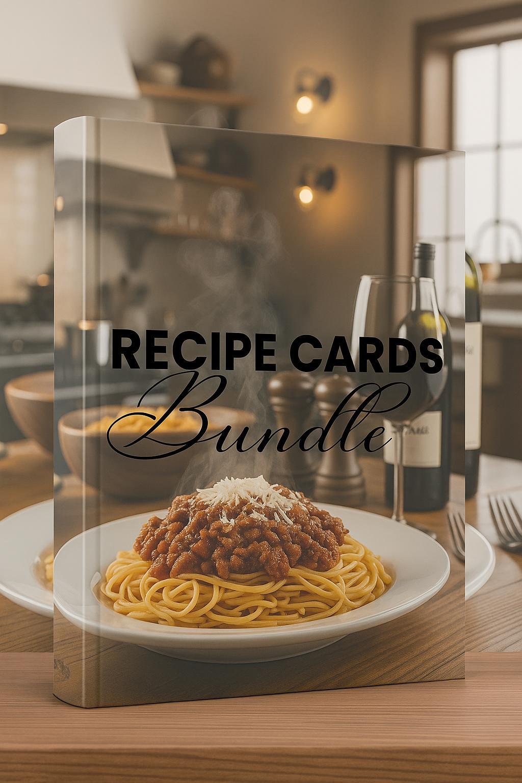 Recipe Cards Bundle
