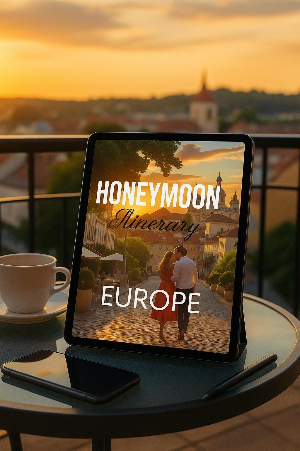 Ultimate Europe Honeymoon Itinerary Planner | Organize Your Dream Trip & Create Lasting Memories - Printable PDF Guide - Instant Download