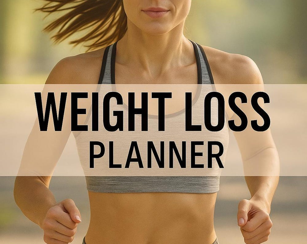 Health & Wellness Weight Loss Planner